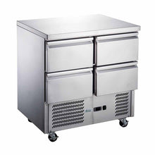 Load image into Gallery viewer, Thermaster FED-X Four Drawer Compact Workbench Fridge XGNS900-4D
