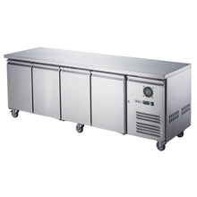 Load image into Gallery viewer, Thermaster FED-X S/S Four Door Bench Fridge XUB7C22S4V
