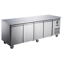 Load image into Gallery viewer, Thermaster FED-X S/S Four Door Bench Fridge XUB7C22S4V
